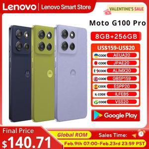 모토로라 모토 G100 프로 스마트폰 글로벌롬 디멘시티 7300 6.7인치 1.5K pOLED 120Hz 디스플레이 50MP 카