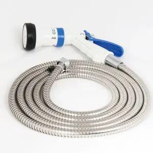 [하프클럽/베스트쇼핑]한진 물분사기 베란다용 스텐호스 세트 3M