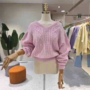 [대구백화점] [에잇컨셉]뮬리 피셔꽈 V넥 니트(C26C7FKT017)