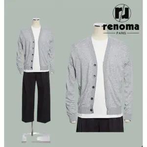 [롯데백화점]레노마 SS 봄여름 그레이 브이넥 프리미엄 가디건 RREPKT08A