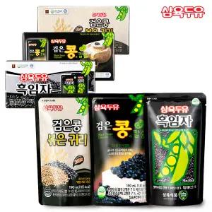 [M][삼육두유] 검은콩볶은귀리/흑임자/검은콩과칼슘 파우치 190ml 45팩