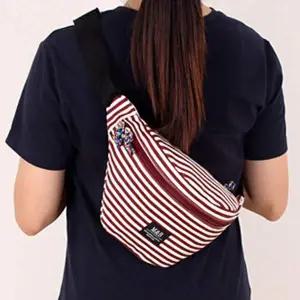 여자 SLL351Z8 여행용 간편 미니 캐주얼 힙색 슬링백 코디