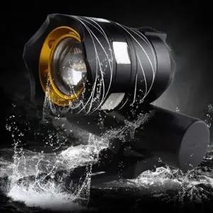 휴대용 자전거 전조등 충전식 자전거 라이트 캠핑 로드 야간 방수