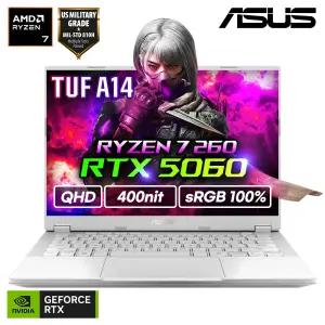 ASUS TUF Gaming A14 FA401UM-RG011 예약판매 RYZEN 7 RTX5060 260 32GB 512GB 165Hz