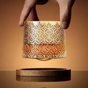 크리스탈 위스키잔 온더락 하이볼 회전잔 다이아몬드 홈카페 유리잔