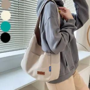 호보백 숄더백 에코백 캔버스 데일리 여성 둥근모양 여자숄더백