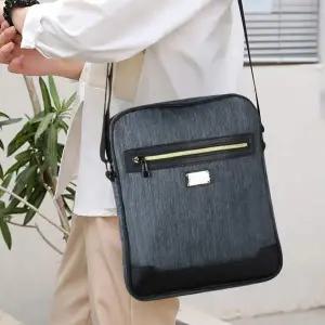 20대 AKP236J1 남자 사각 외출용 베이직 캐쥬얼 포켓 크로스백