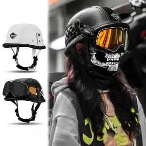 하프 오토바이헬멧 반모 반모헬멧 할리 클래식 빈티지
