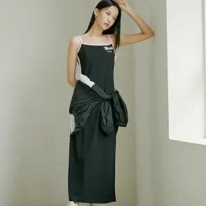 [롯데백화점]에고이스트 H라인 슬림핏 롱 져지 원피스 ER3RD772