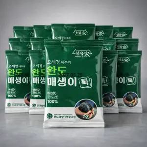 완도산 싱싱두룸 선유가 오세경 어부 완도 매생이 톡세척 매생이 블럭 20팩