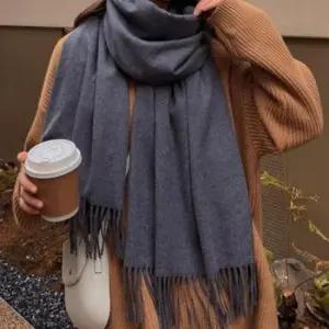 캐주얼 태슬 겨울 롱 머플러 포근 여리핏 패션 니트