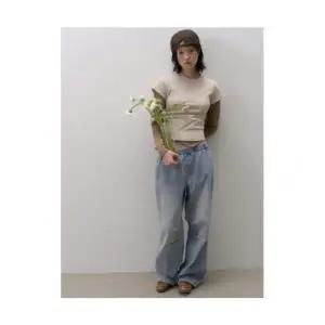 브랜드정품 에잇세컨즈 8SECONDS 저지라이크 파라슈트 데님 스카이 블루 324304