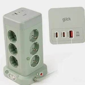 고용량 usb 멀티탭 스마트 타워형 멀티탭 12구 사무실