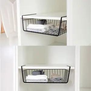 철제선반 걸이형선반 그릇정리대 공간활용 언더선반 언더선반 철제선반