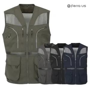 페라어스 남성 다기능포켓 여름 망사 등산 조끼 OCVM3DPS6030