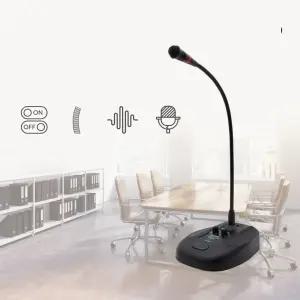 녹음용마이크 스탠드형 콘덴서 마이크 구즈넥 에코조절 회의 발표