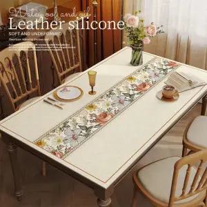 유엔에이트 식탁상판매트 깔판 방수 논슬립 매트 보호