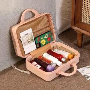 ELG170 소품보관용 여행 여행보조 소형 캐리어백 소품 다용도파우치 초콜릿 미니 빅터