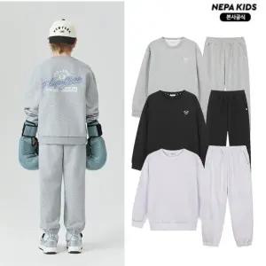 [롯데백화점]네파 공용 에센셜 맨투맨 트레이닝 세트