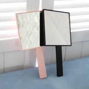 얇은손거울 심플 앤 슬림 사각 손거울(2colors)