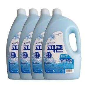 피죤 섬유유연제 블루비앙카 2500ml x 4개