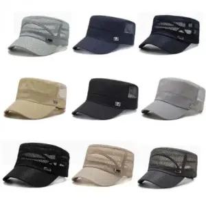 메쉬 통기성 남성 스포츠 캡 자외선 차단 러닝 등산 모자
