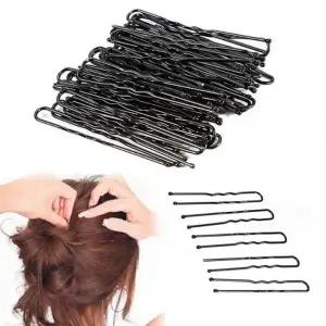 [OPK] 업스타일 U핀 50P 올림머리 헤어 고정 실핀