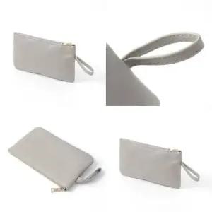 [패션] 스트랩 파우치 그레이 지퍼파우치 파우치백