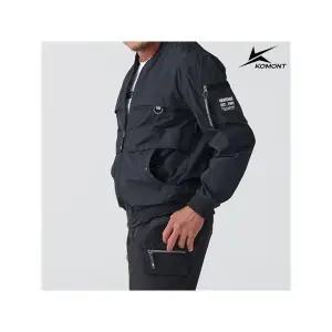 [아웃도어스/코몽트]남녀공용 항공점퍼 블랙