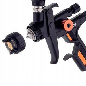 글로스 2 HVLP 이탈리아 스프레이 건, 1.3mm, 600ml 탱크