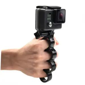 모노포드 액션캠 핑거 핸드 그립 너클 마운트 셀카봉 오즈모 호환 카메라 브이로그 촬영 셀카스틱 핸들