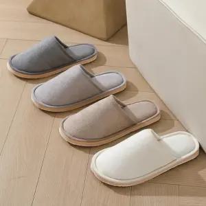 겨울용 포근한 패브릭 슬리퍼 DS-9034