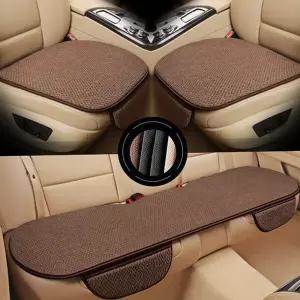 자동차 방석 겨울 매트 시트 3P세트 패드 차량용품