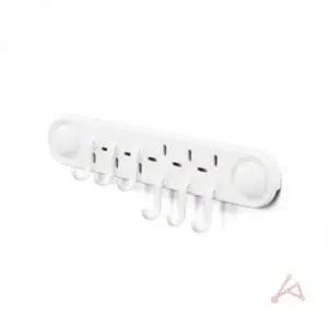 [생활] 멀티용 걸이 화이트 다용도 벽걸이 후크 활용 가정용 수납걸이