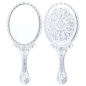 에이브 엔티크 미미 거울 대 휴대용 손거울 미니거 보성 사각 손잡이 물병