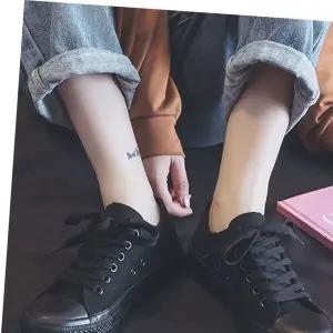 어글리슈즈 데일리 남여공용 커플 갠버스 단화 스니커즈 운동화