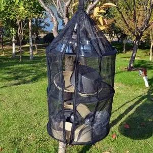 (선택 걸이형건조대 원형)걸이형 건조대 원형 캐비넷망 캠핑 보관함 식기건조망