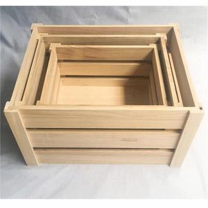 우드박스 작은 원목 수납함 디스플레이 대형 나무 상자 와인 레드 과일 프레임 창문 소품 사이즈