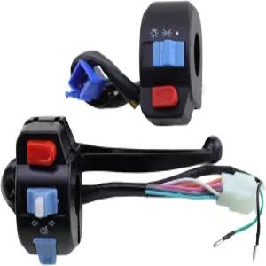 오토바이 139QMB 152QMI 157QMJ GY6 50cc 125cc 150cc(1레버)용 12V 컨트롤 스위치 혼 턴 시그널 방수