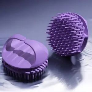 두피 마사지 브러쉬 부드러운 실리콘 각질제거 두피 샴푸 브러쉬 헤어 관리 목욕