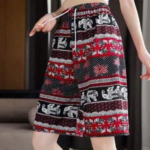 휴양지 물놀이 코끼리 여름 밴딩 반바지