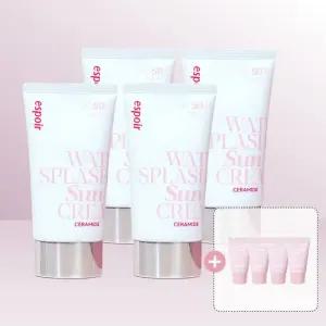 에스쁘아 워터 스플래쉬 선크림 세라마이드 60ml(SPF50+) x 4개 / iuy