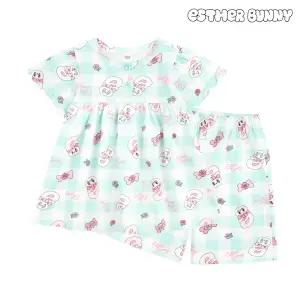 [에스더버니리틀] 민트베베리본상하복