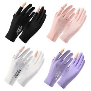 골프장갑 여성 오픈핑거 아웃도어 메시 장갑 URK-293