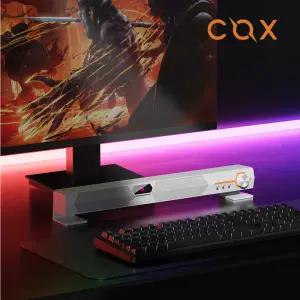 콕스 CSB40 6W USB 커브드 게이밍 사운드바 PC스피커