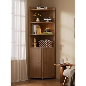 코너 수납장 선반 책장 서랍 거실 코너수납장 장식 삼각 구석