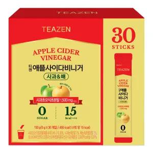 [대용량] 티젠 애플 사이다 비니거 사과&배 30스틱 (애사비)
