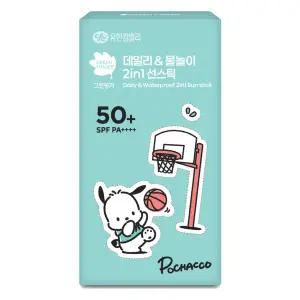 그린핑거 데일리&물놀이 2in1 선스틱 11g*2 (포차코)