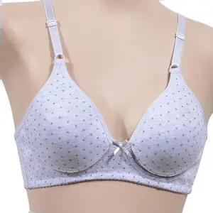 고아라 노와이어 도트 B컵 브라 베이직 브래지어 여자
