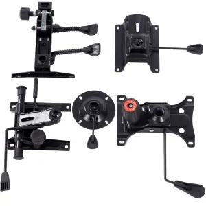 의자럭킹 부속품 의자 이중 틸팅 컴퓨터 조절 부품 회전 리프팅 부속 조립 사무용 높이조절